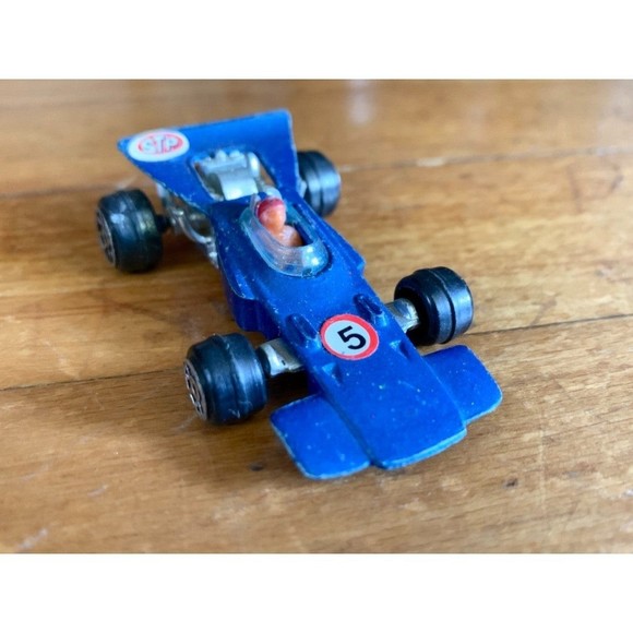 VTG Car TinToys Honda F1 #5 STP Die Cast Toy Race Car Vehicle Hong Kong - Picture 4 of 5